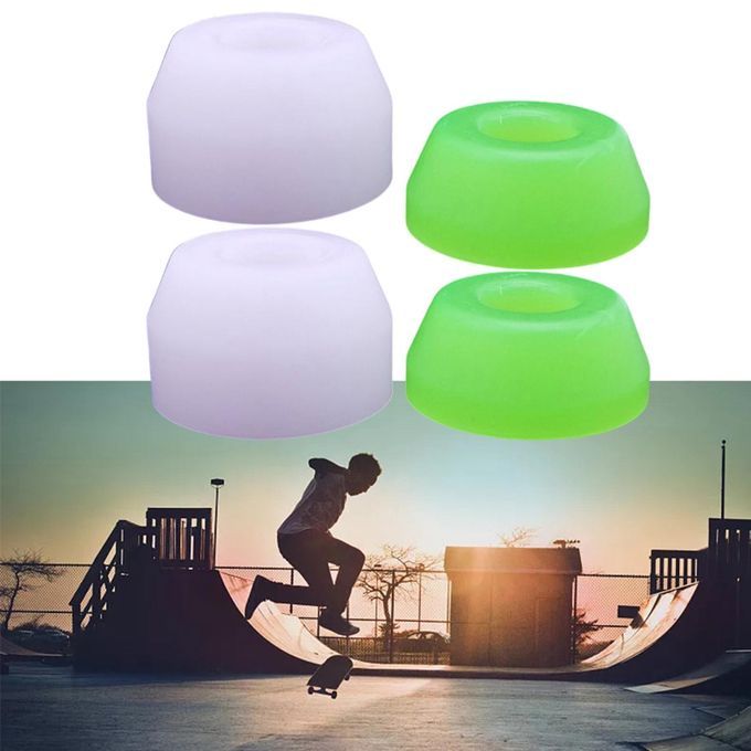 4Pcs/Lot Skateboard Truck Bushings Kit Shock Absorber Bushings Washers