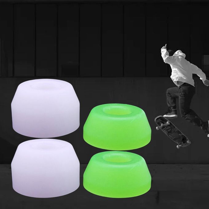 4Pcs/Lot Skateboard Truck Bushings Kit Shock Absorber Bushings Washers