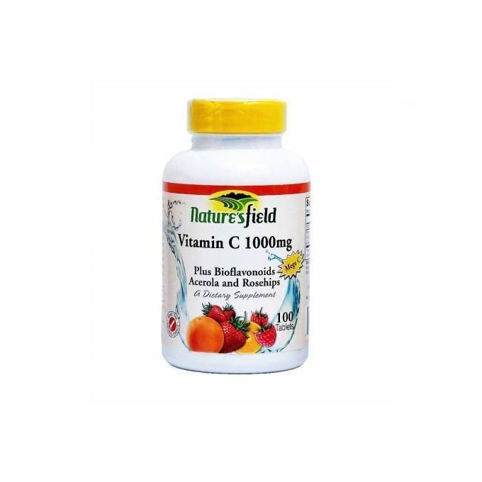 Nature's Field Vitamin C 1000mg (Mega C).......