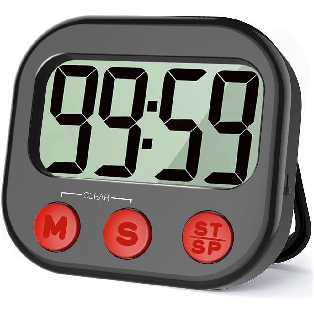 Kitchen Timer, Digital Visual Timer Magnetic