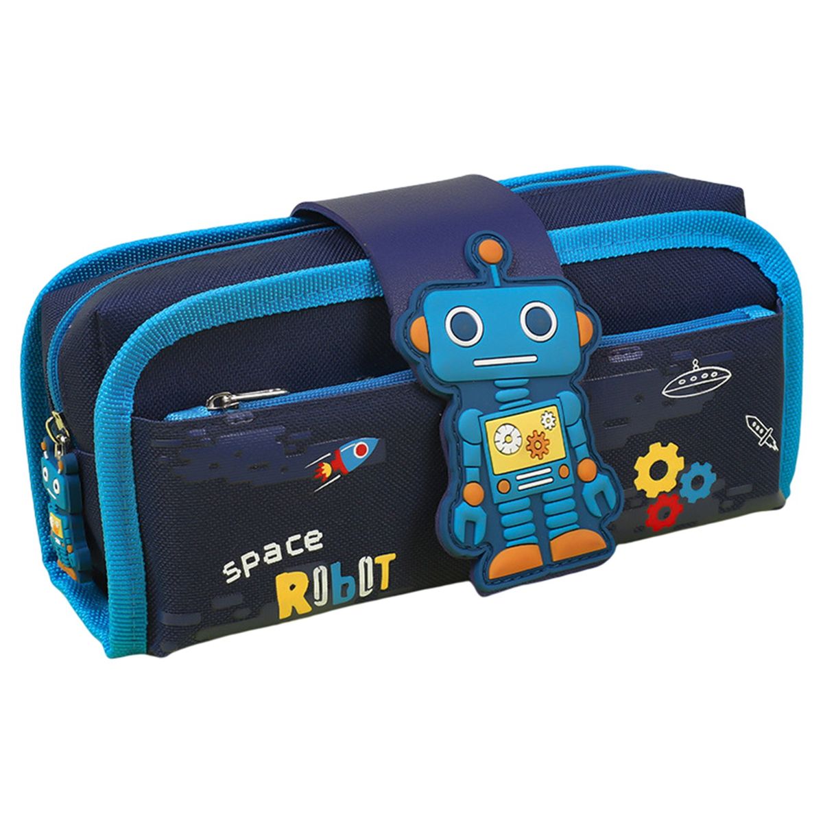 Pencil Case Mesh Pocket Pencil Pouch E