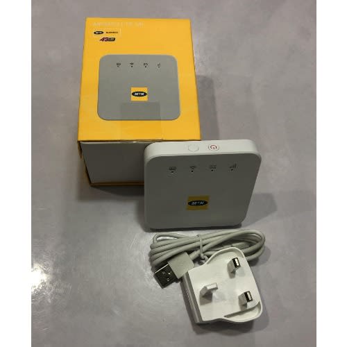 MTN Latest 4G LTE Pocket WiFi With 30 Gig Bonus Data Sim Card