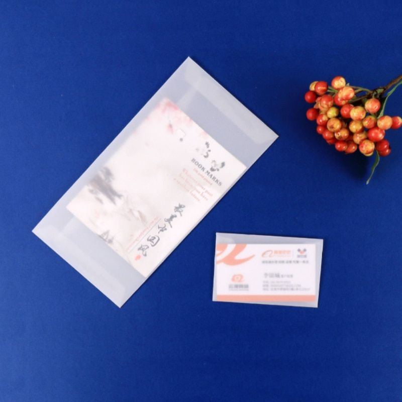 10pcs Blank Translucent Envelope Sulfuric Acid Paper
