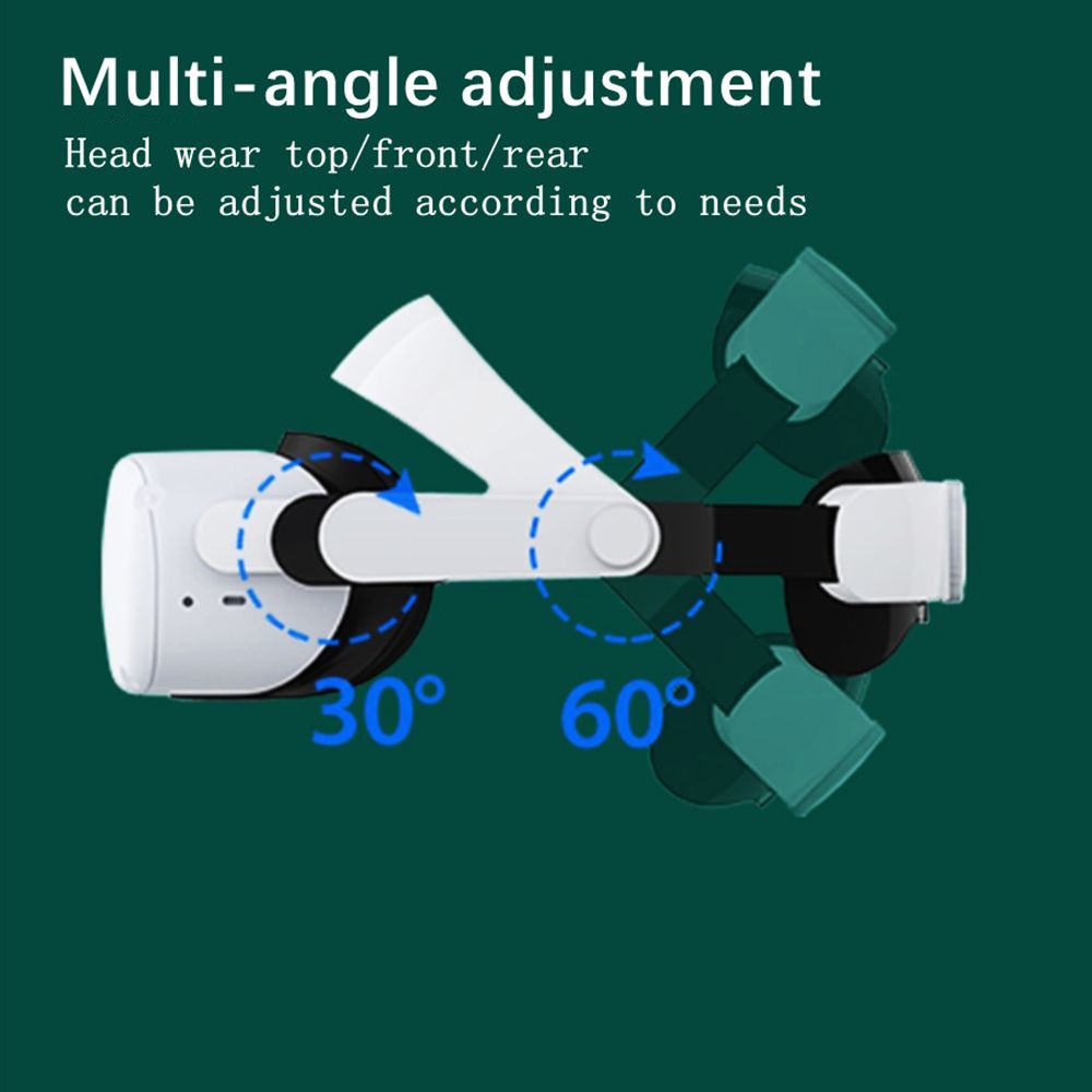 Suitable For Oculus Quest2 VR Glasses  Comfortable Head Wear