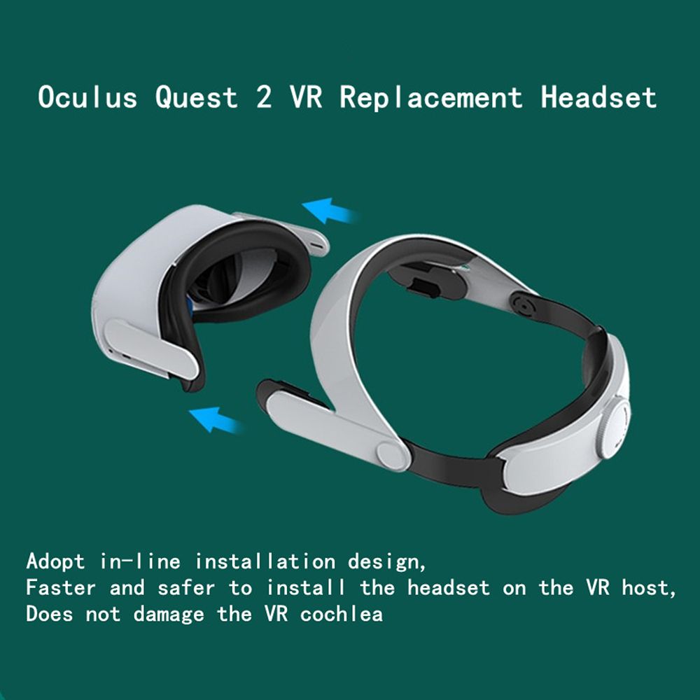 Suitable For Oculus Quest2 VR Glasses  Comfortable Head Wear