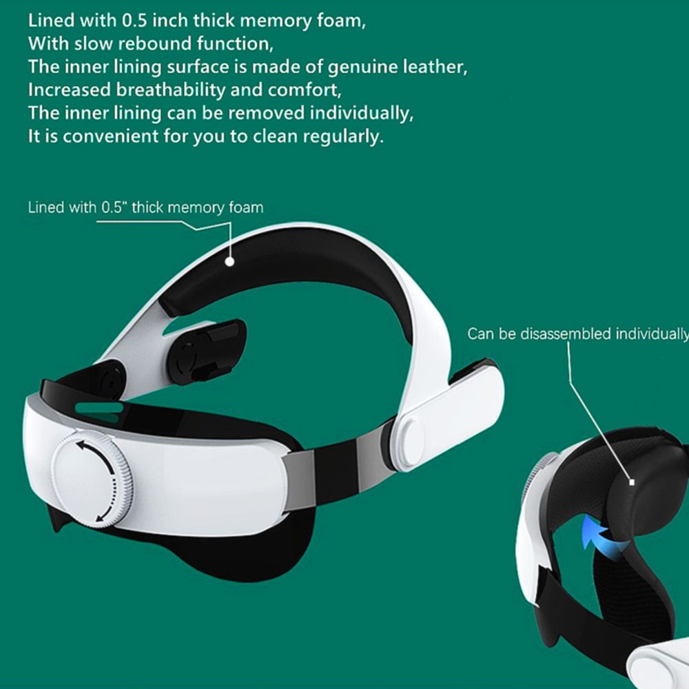 Suitable For Oculus Quest2 VR Glasses  Comfortable Head Wear