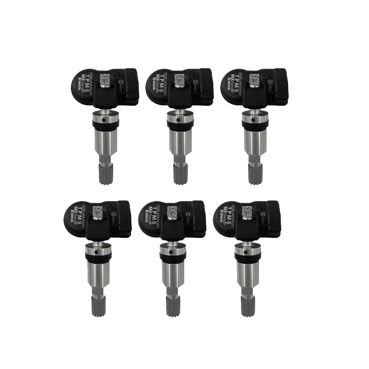 6Pcs Programmable TPMS Sensor 433MHz 315MHZ Tire Pressure