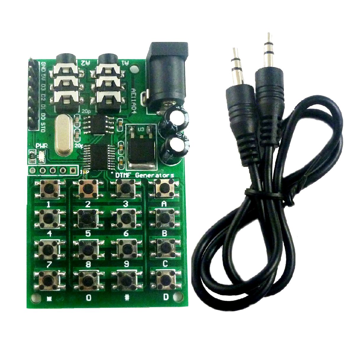 DTMF Module 5-24VDC Audio Generator Module Voice Dual