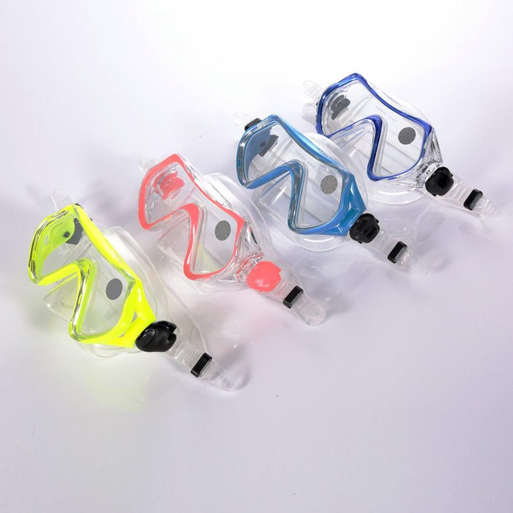 Kid's Diving Glasses Snorkeling Gear No Fogging Anti-leak Dive Glasses Swim Glasses Silicone Skirt