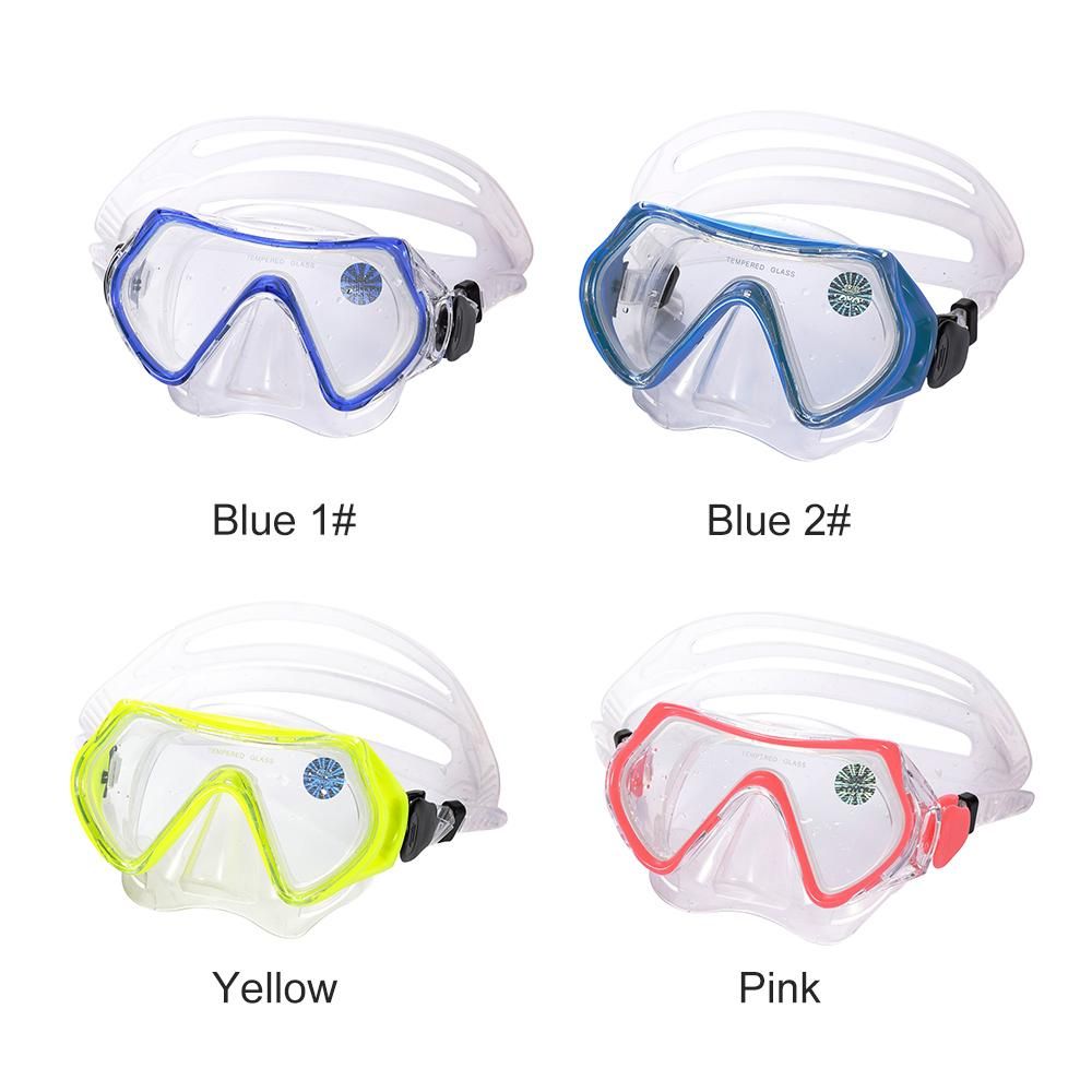 Kid's Diving Glasses Snorkeling Gear No Fogging Anti-leak Dive Glasses Swim Glasses Silicone Skirt