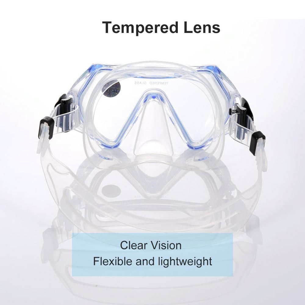 Kid's Diving Glasses Snorkeling Gear No Fogging Anti-leak Dive Glasses Swim Glasses Silicone Skirt
