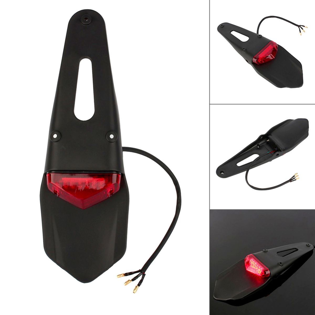 Motorcycle Brake Tail Light, Universal Motorcycle Fender