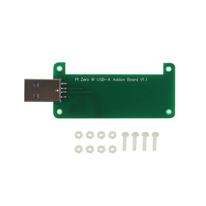 Raspberry Pi Zero/Zero W USB-A Addon Board Connector