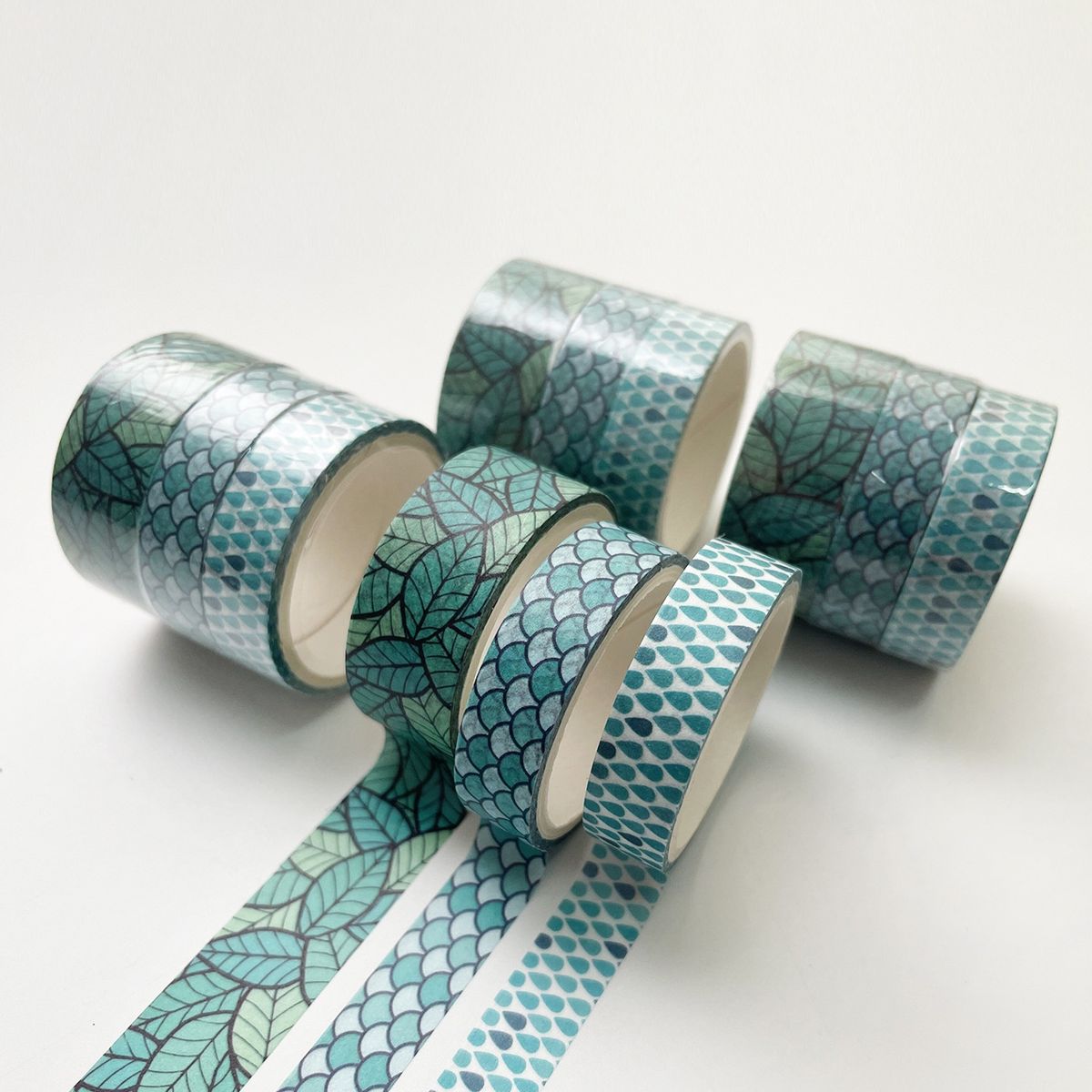 3 Sets/9 Rolls DIY Hand Account Decorative Material Tape