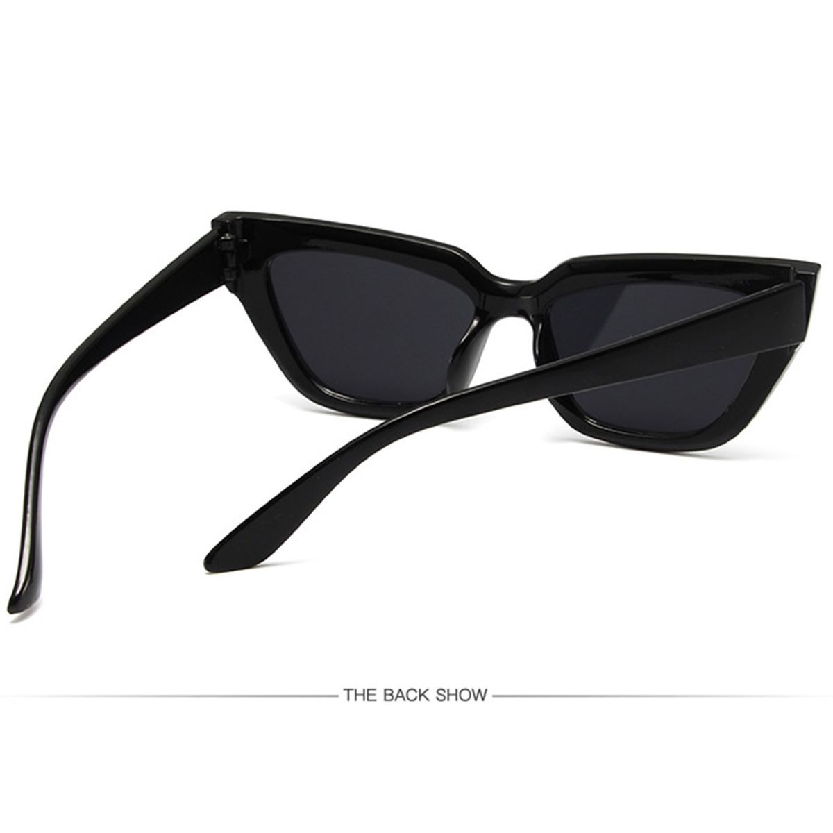 Polarized Vintage Sunglass Hip-Hop Small Cat Eye Retro Style Shades Outdoor Eyewear For Men