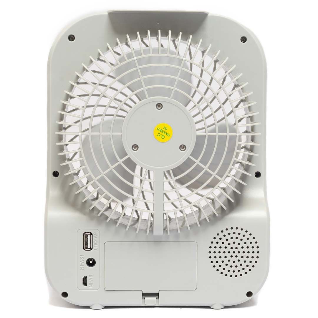 6 INCHES RECHARGEABLE FAN FRCT 15