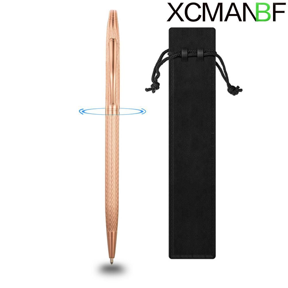 XCMANBF1PACK Luxury Ballpoint Pen WIth Pen Bag Rose gold