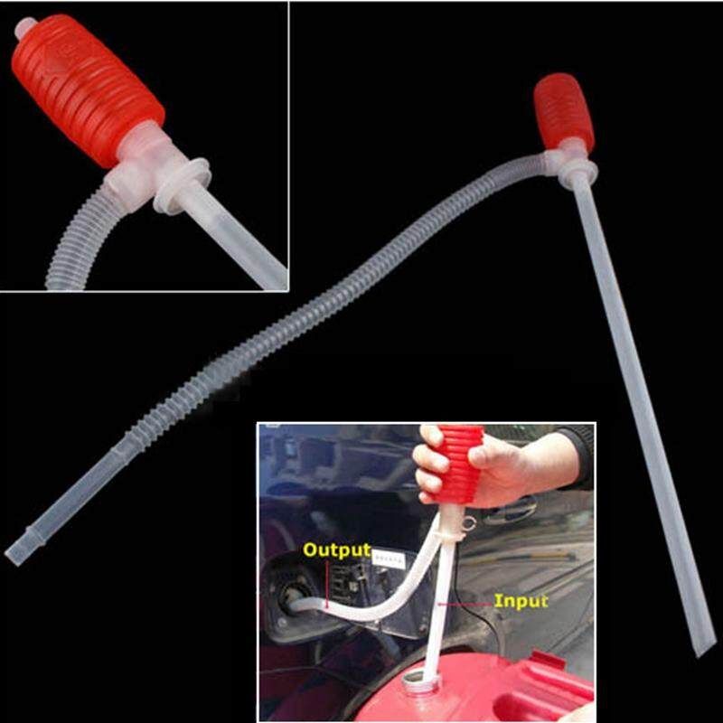 Car Manual Siphon Pump Portable Gas Oil Water Transfer Sucker