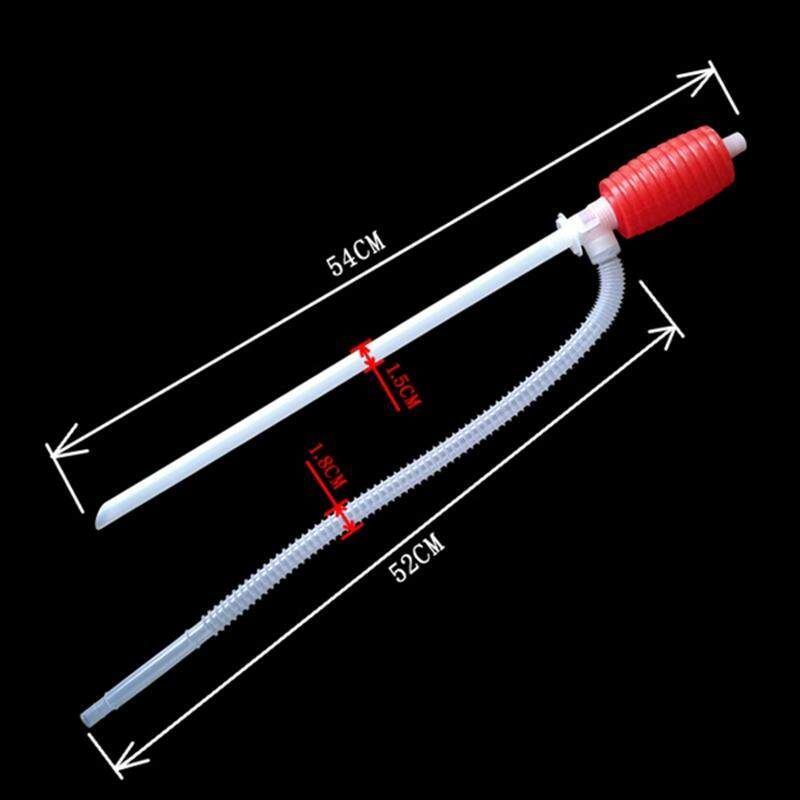 Car Manual Siphon Pump Portable Gas Oil Water Transfer Sucker
