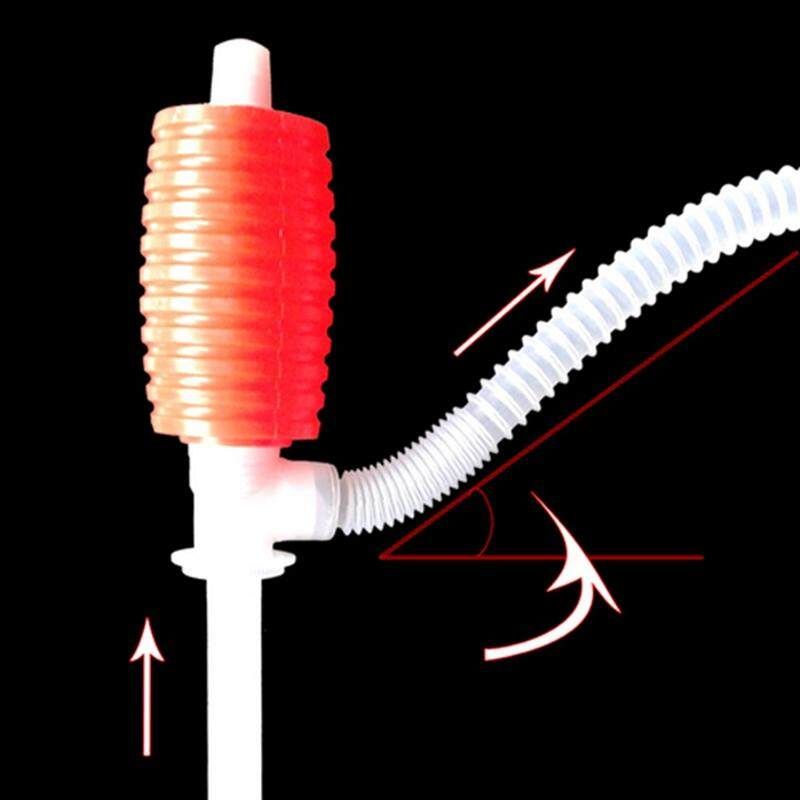 Car Manual Siphon Pump Portable Gas Oil Water Transfer Sucker