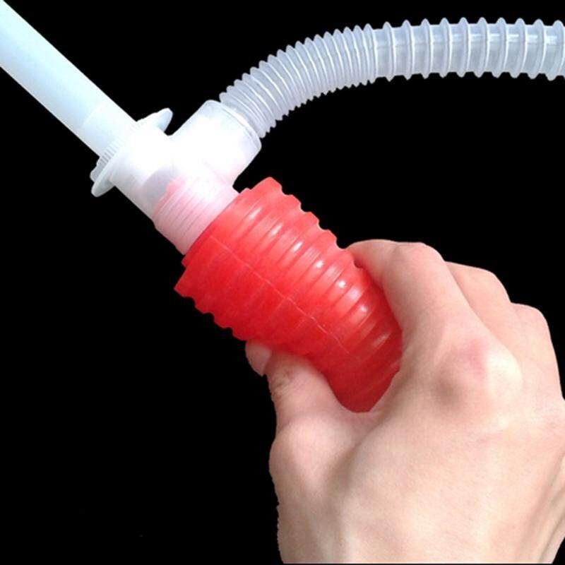 Car Manual Siphon Pump Portable Gas Oil Water Transfer Sucker