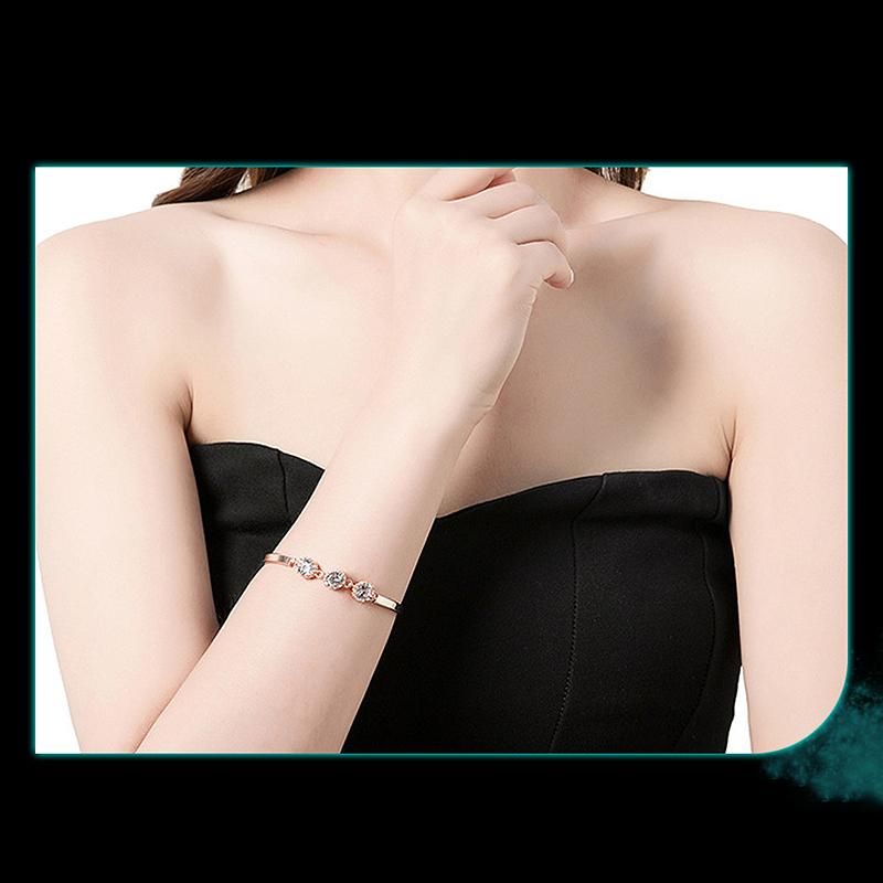 Lady Adjustable Bracelet Pendant Crystals Jewelry