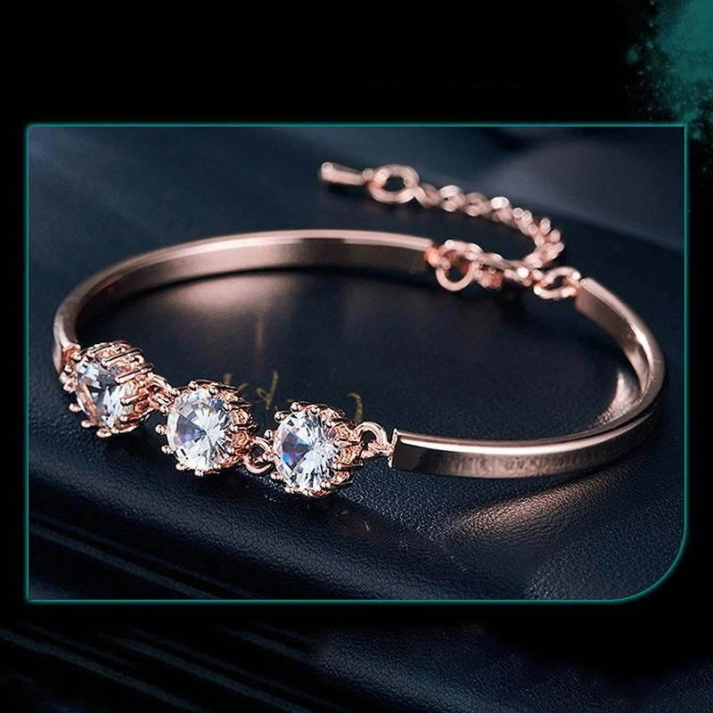 Lady Adjustable Bracelet Pendant Crystals Jewelry