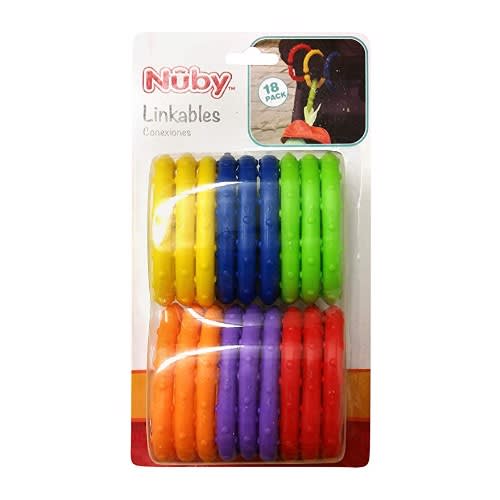 18 Piece Linkables Baby Teething Toys