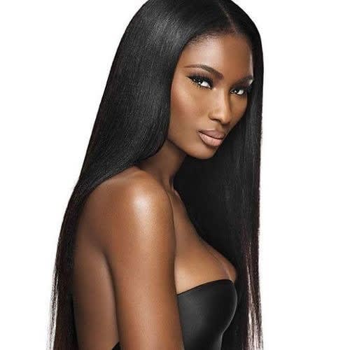 Straight Human Hair With Closure