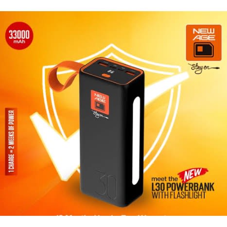 33000 Mah Power Bank With Flashlights