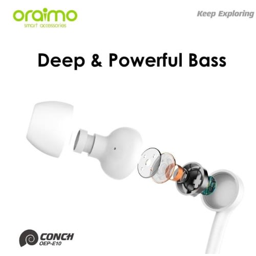 Conch In-ear Wired Earphones With Mic