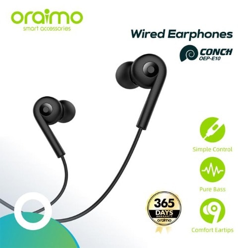Conch In-ear Wired Earphones With Mic