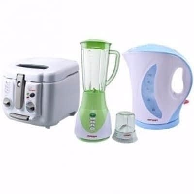 Deep Fryer + Electric Blender + Electric Jug