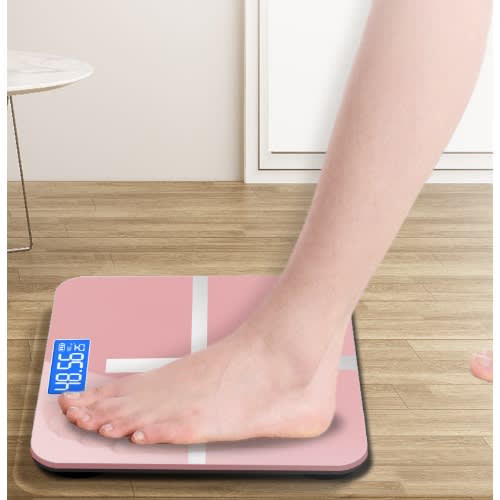Digital Bathroom And Body Scale-pink-  26 X 26cm