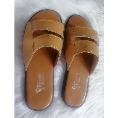 Mens Slides - Brown