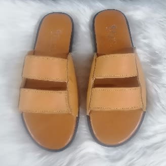 Mens Slides - Brown