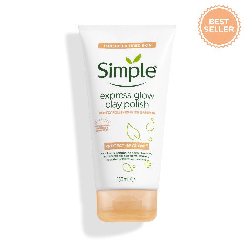 Simple Protect ‘n’ Glow Express Glow Clay Polish-  150ml