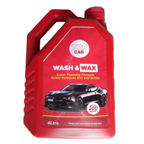 Top Car Wash & Wax Super Foaming Formular - 4L
