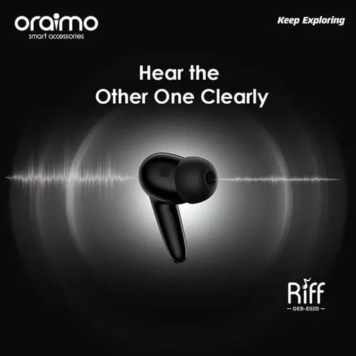 Riff True Wireless Earbuds - Black