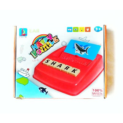 Word Spelling Game Puzzle Set