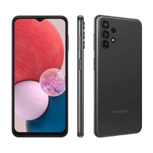Galaxy A13 - 6.6" - 128GB ROM - 4GB RAM - 50MP - Dual SIM - 4G LTE - Fingerprint - 5000mAh - Black