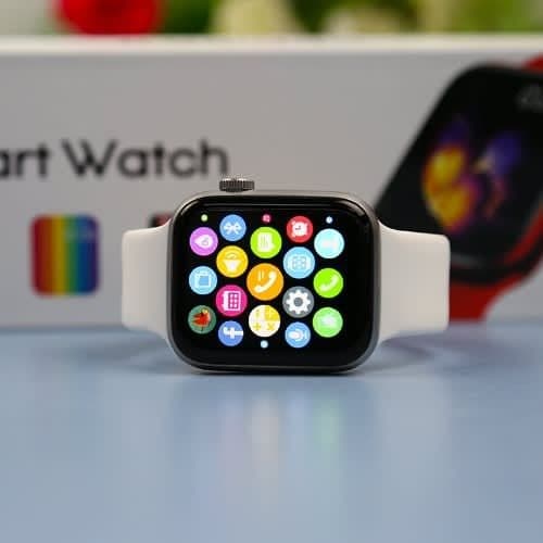 T55+ (plus) Series 6 Smartwatch - White