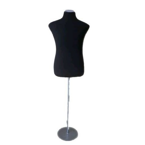 Half Body Male Mannequin Padded Dress Form