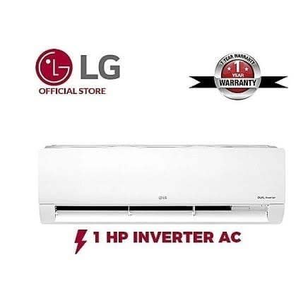 1hp Split Unit Inverter Air Conditioner With Free Installation Kit - White