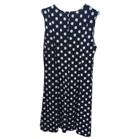 Flayed Poka Dots Mini Dress For Ladies