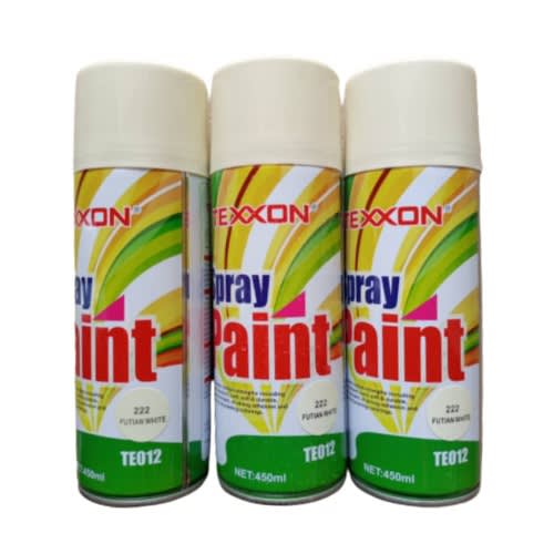 Spray Paint - Futian White - 3pcs - 450ml