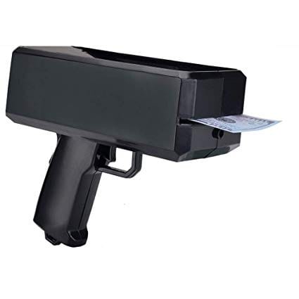Unbranded Cash Canon Money Gun - Black