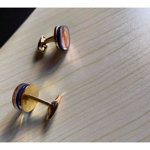 Men's Water Color Luxury Cuff Links