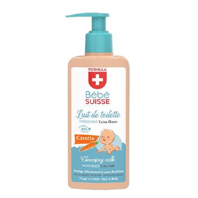 Baby Carrot Extra Gentle Moisturizing Cleansing Milk For Face & Body - 200ml