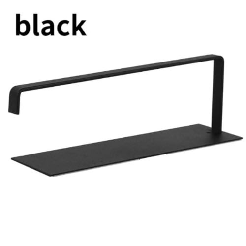 Self Adhesive Multipurpose Paper Roll & Towel Holder - Black